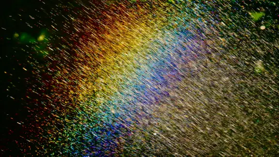 abstract image of prism colors